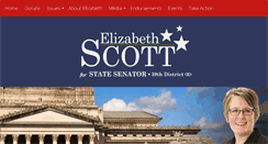 Desktop Screenshot of elizabeth4state.com